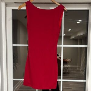 Princess Polly Red Backless Dress